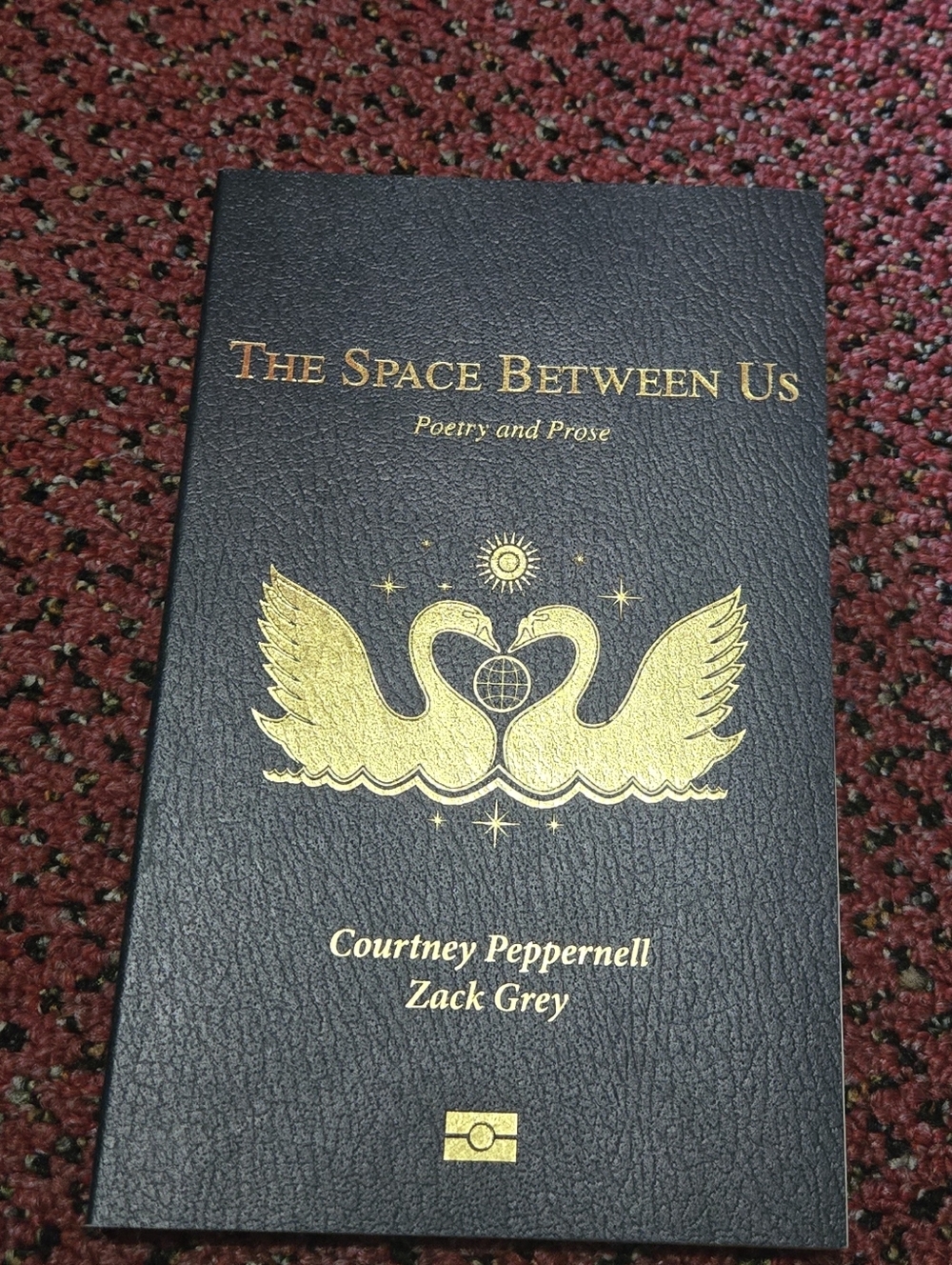 The Space Between Us Poetry and Prose — Black & Gold